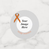 Orange Standard Ribbon von Kenneth Yoncich Konfetti (Klein Vorderseite)