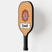 Orange Standard Ribbon von Kenneth Yoncich Pickleball Schläger (Links)