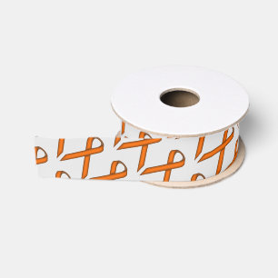 Orange Standard Ribbon von Kenneth Yoncich Ripsband