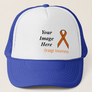 Orange Standard Ribbon von Kenneth Yoncich Truckerkappe