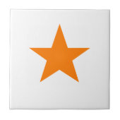 Orange Star Fliese (Vorderseite)