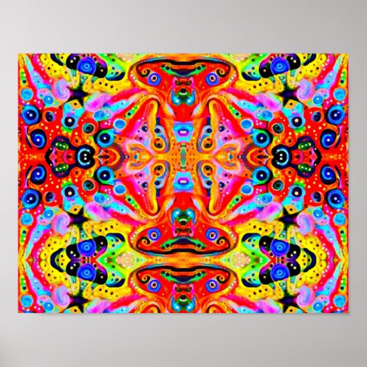 Orange Star Island Poster (Vorne)