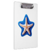 Orange Starfish in Blue Klemmbrett (Rechts)