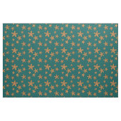 Orange Starfish-Muster Stoff (Fat Quarter (45,7 x 55,9 cm))
