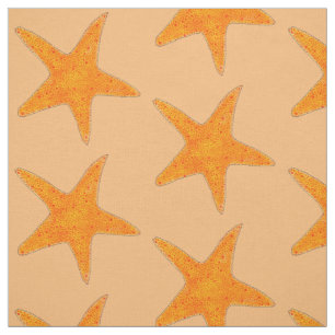 Orange Starfish Star Muschel Beach Ocean Stoff