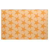 Orange Starfish Star Muschel Beach Ocean Stoff (Fat Quarter (45,7 x 55,9 cm))