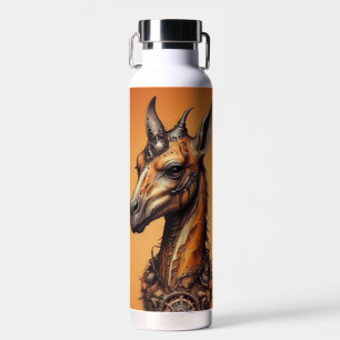 Orange Steampunk Giraffe, Insulinflasche Wasser Trinkflasche