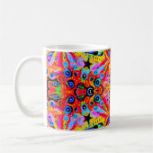 Orange Stern-Insel Kaffeetasse (Links)