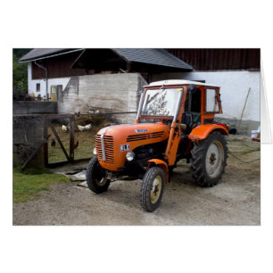 Orange Steyr Tractor KL II
