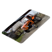 Orange Steyr Tractor KL II Magnet (Linke Seite)