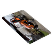 Orange Steyr Tractor KL II Magnet (Rechte Seite)