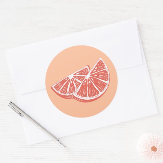 Orange Sticker (Umschlag)