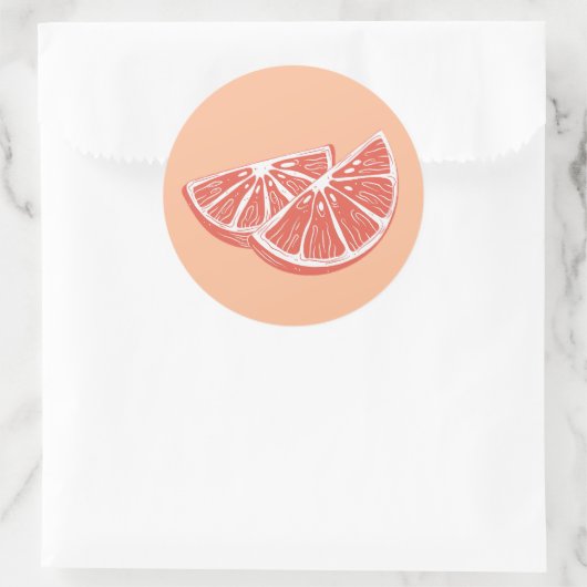 Orange Sticker (Tasche)