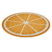 Orange-Stilisierte Fruchtscheibe Schneidebrett (Ecke)