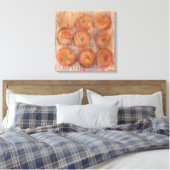 Orange Still Life Grosse Wand Art Canvas Print Leinwanddruck (Insitu (Schlafzimmer))