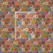 Orange Stoff (Kachel)