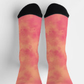 Orange Storm Cloud Socken (Oben)