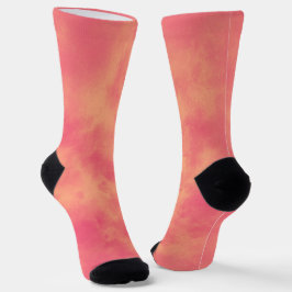 Orange Storm Cloud Socken