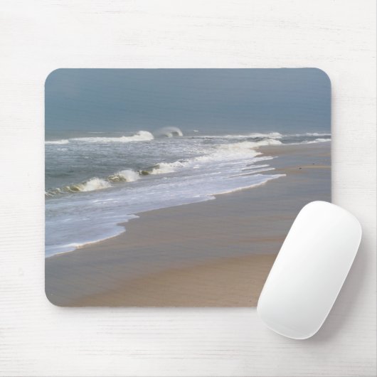 Orange Strand Mousepad (Mit Mouse)