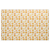 Orange Strand-Muschel-Muster Stoff (Fat Quarter (45,7 x 55,9 cm))