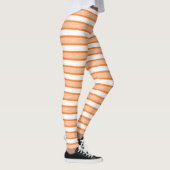 Orange Streifen Leggings (Rechts)