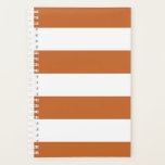 Orange Streifen Planer<br><div class="desc">Niedlich orangefarbener Planer</div>