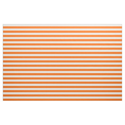 Orange Streifen Stoff (Yard (91,4 cm))