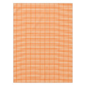 Orange Streifen Tischdecke (Vorderseite)