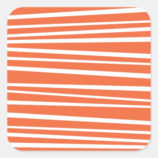 Orange Strip Sticker (Vorderseite)