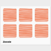 Orange Strip Sticker (Blatt)