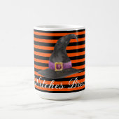 Orange Stripe Hexen Brew Kaffeetasse (Mittel)