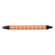 Orange Stripes Pen
