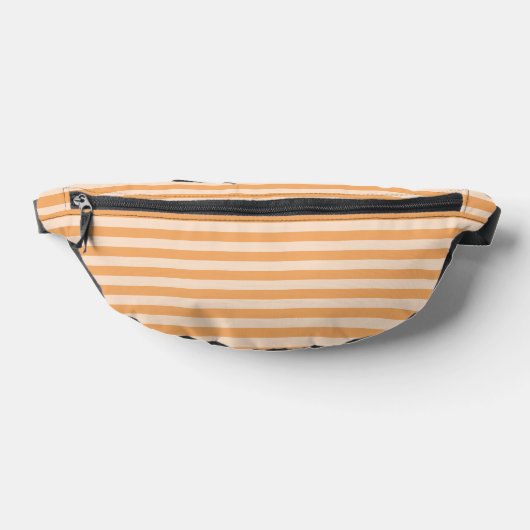 Orange Stripes Seamless Pattern Bauchtasche (Ablage )