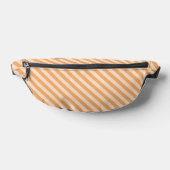 Orange Stripes Seamless Pattern Bauchtasche (Ablage )