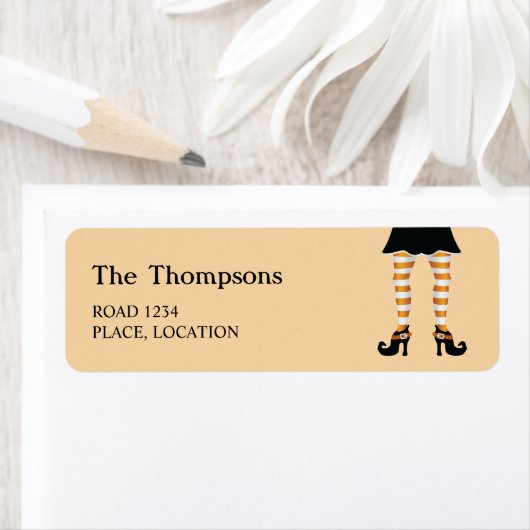 Orange Stripte Hexenleder, benutzerdefinierter Tex (Insitu)