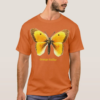 Orange Sulfur Butterfly T-Shirt