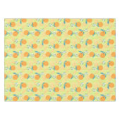 Orange Summer Green Tischdecke (Vorderseite (Horizontal))