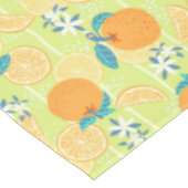 Orange Summer Green Tischdecke (Schrägansicht)