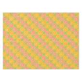 Orange Summer Green Tischdecke (Vorderseite (Horizontal))