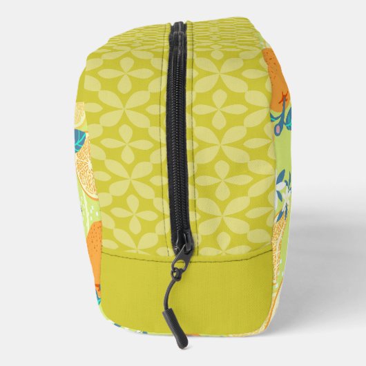 Orange Summer Green Waschbeutel (Rechts)