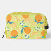 Orange Summer Green Waschbeutel (Rückseite)