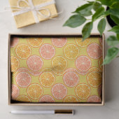 Orange Summer Mustard Seidenpapier (Geschenk)