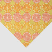 Orange Summer Mustard Seidenpapier (Detail)