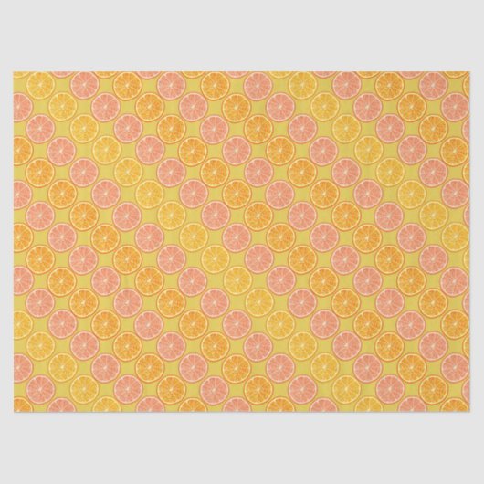 Orange Summer Mustard Seidenpapier (Vorderseite)