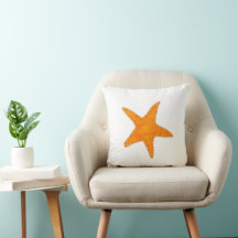 Orange Summer Seashell Beach Starfish Ocean