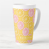 Orange Summer Senard Milchtasse (Rechte Ecke)