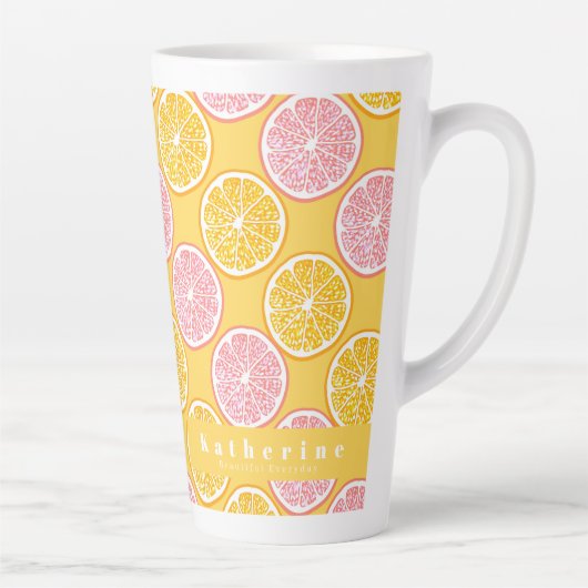 Orange Summer Senard Milchtasse (Rechts)