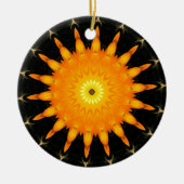 Orange Sun Ornament (Vorne)
