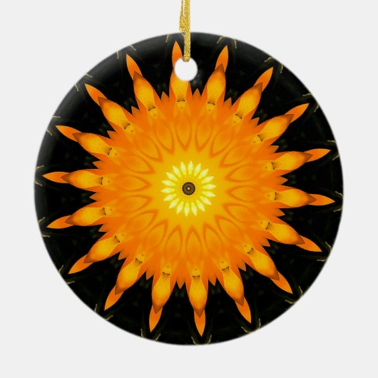 Orange Sun Ornament (Hinten)