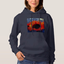 Orange Sunflower Hoodie Sweatshirt oder T - Shirt